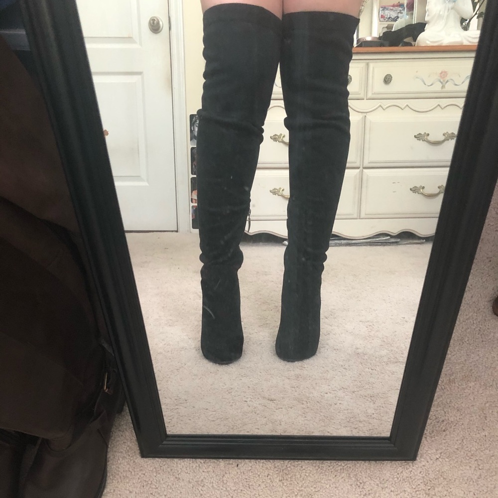 Thigh high boots